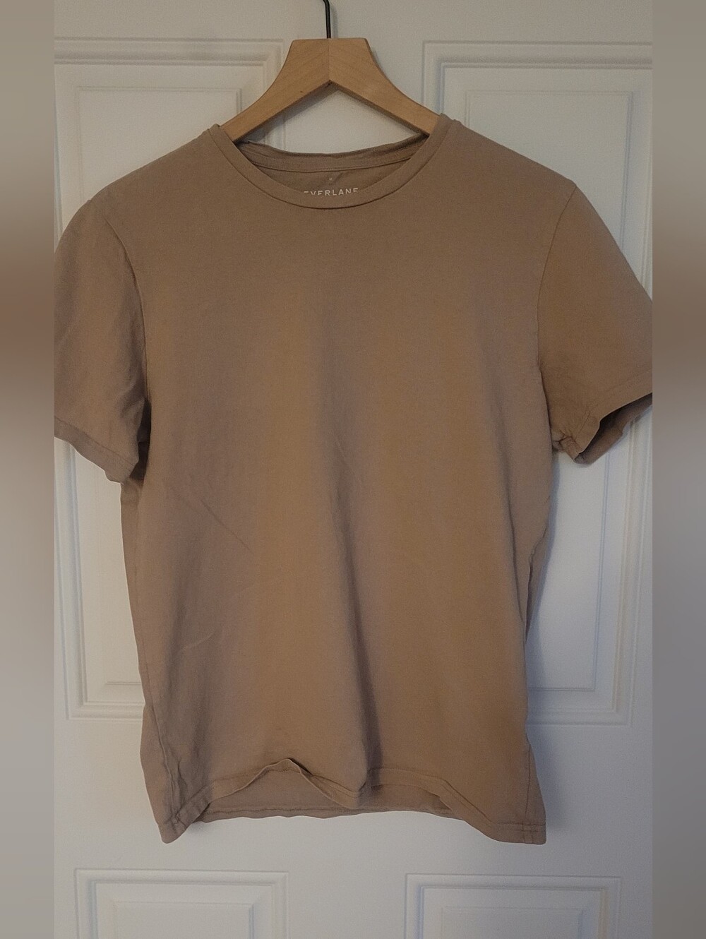 Everlane Tan Short Sleeve T-shirt Size Medium